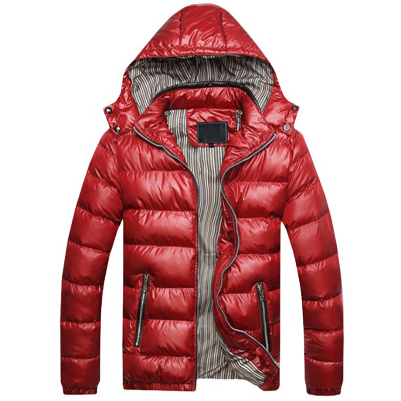  Custom puffer jacket mens bubble puffer shiny down jacket for men glossy puffer jacket