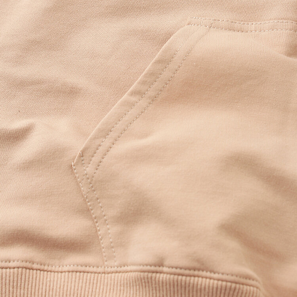 Mens Custom Logo Blank Big Pocket Hoodies Black Hoodie