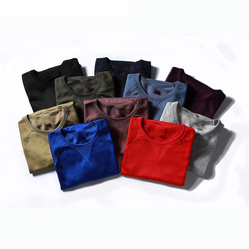 Wintress New Blank breathable custom logo sweatshirt loose cheap plain fashion french terry sweatshirt