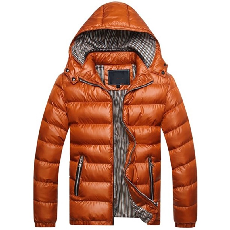  Custom puffer jacket mens bubble puffer shiny down jacket for men glossy puffer jacket